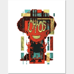 The Chaos Robot Posters and Art